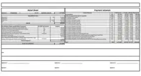Vedshree Felix Imperial cost sheet preview